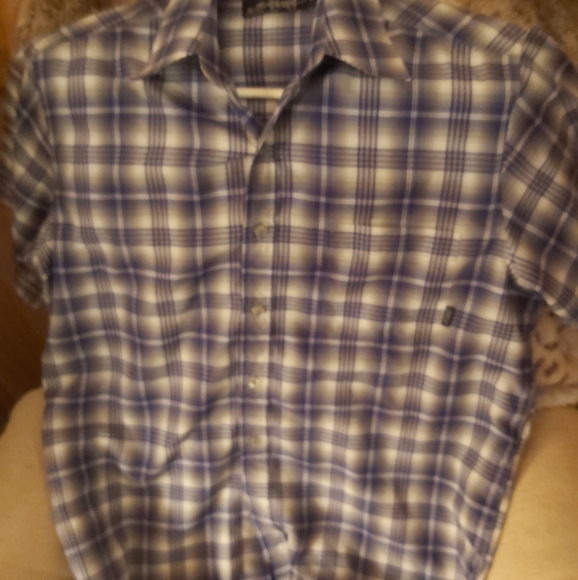Billabong short sleeve button up shirt in great co - Picture 1 of 3